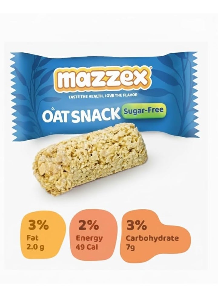 mazzex Sugar Free Oat Snack 120g - Image 3